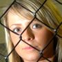 Portraite photography - Caged Fighter.